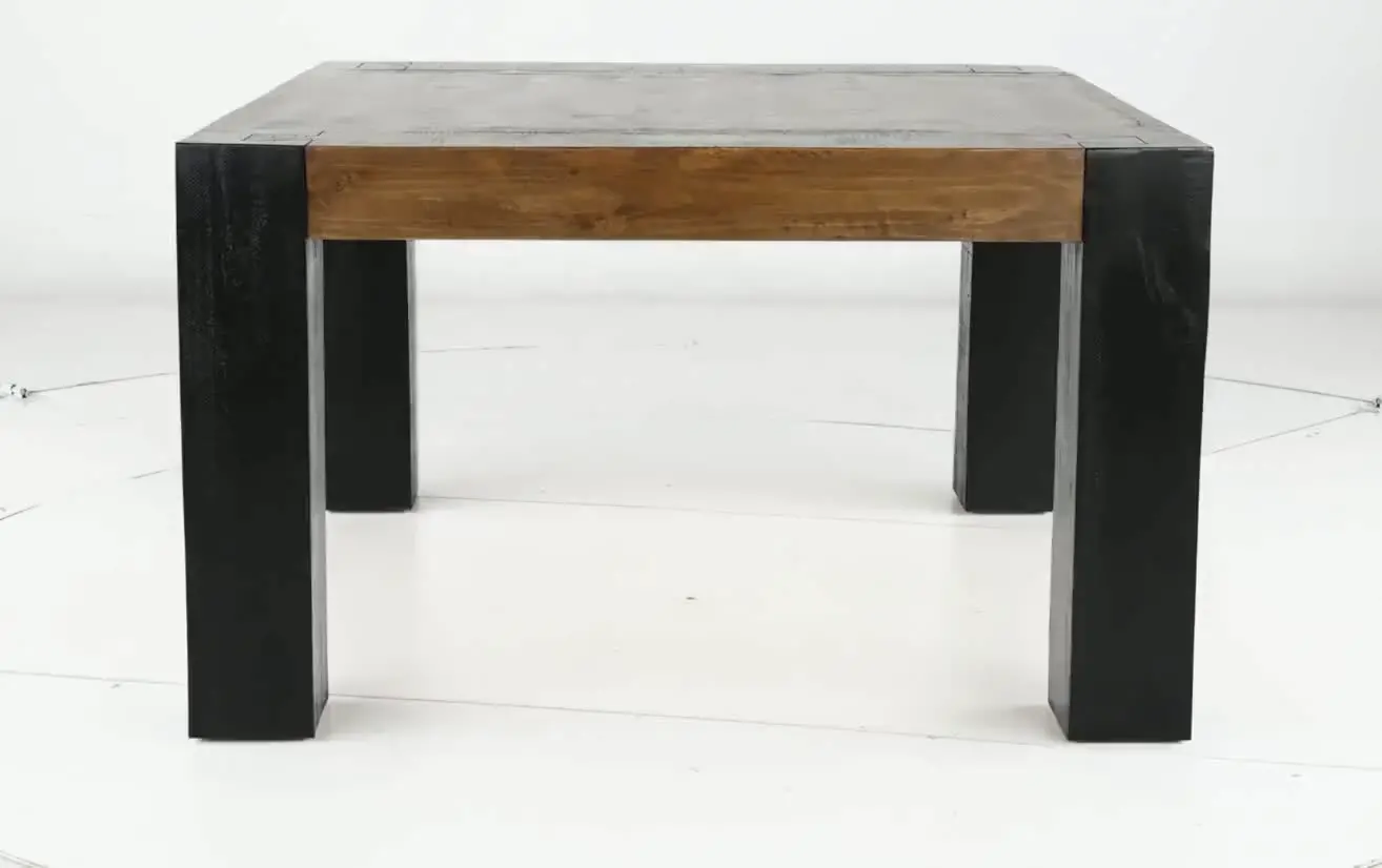 Pacifico Black and Brown Counter Height Dining Table-4