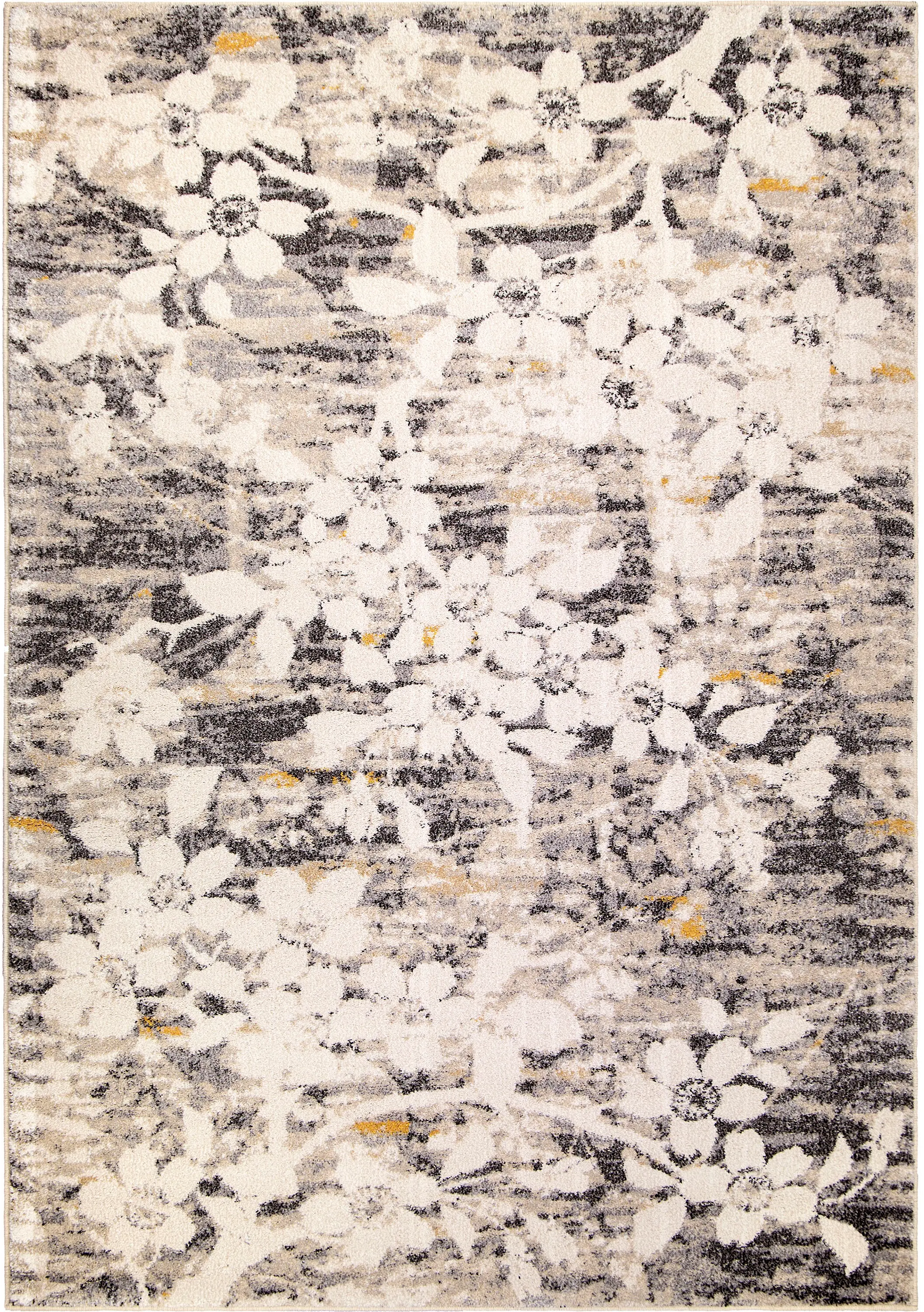 9501/ASIAN-GARDEN-PEWT/5.3X7.6 Studio 5 x 8 Asian Garden Pewter Brown Area Rug-1
