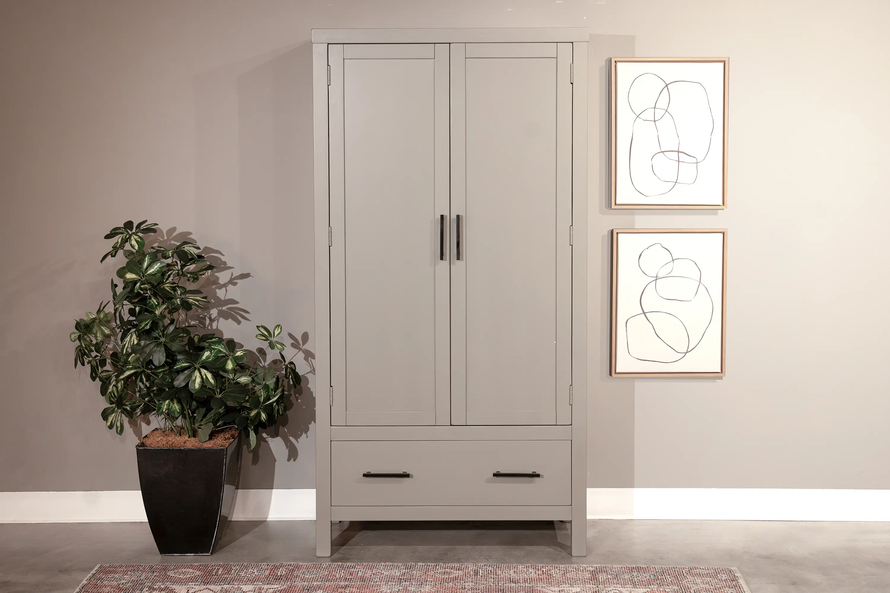 Gen-S Light Gray Storage Cabinet-2
