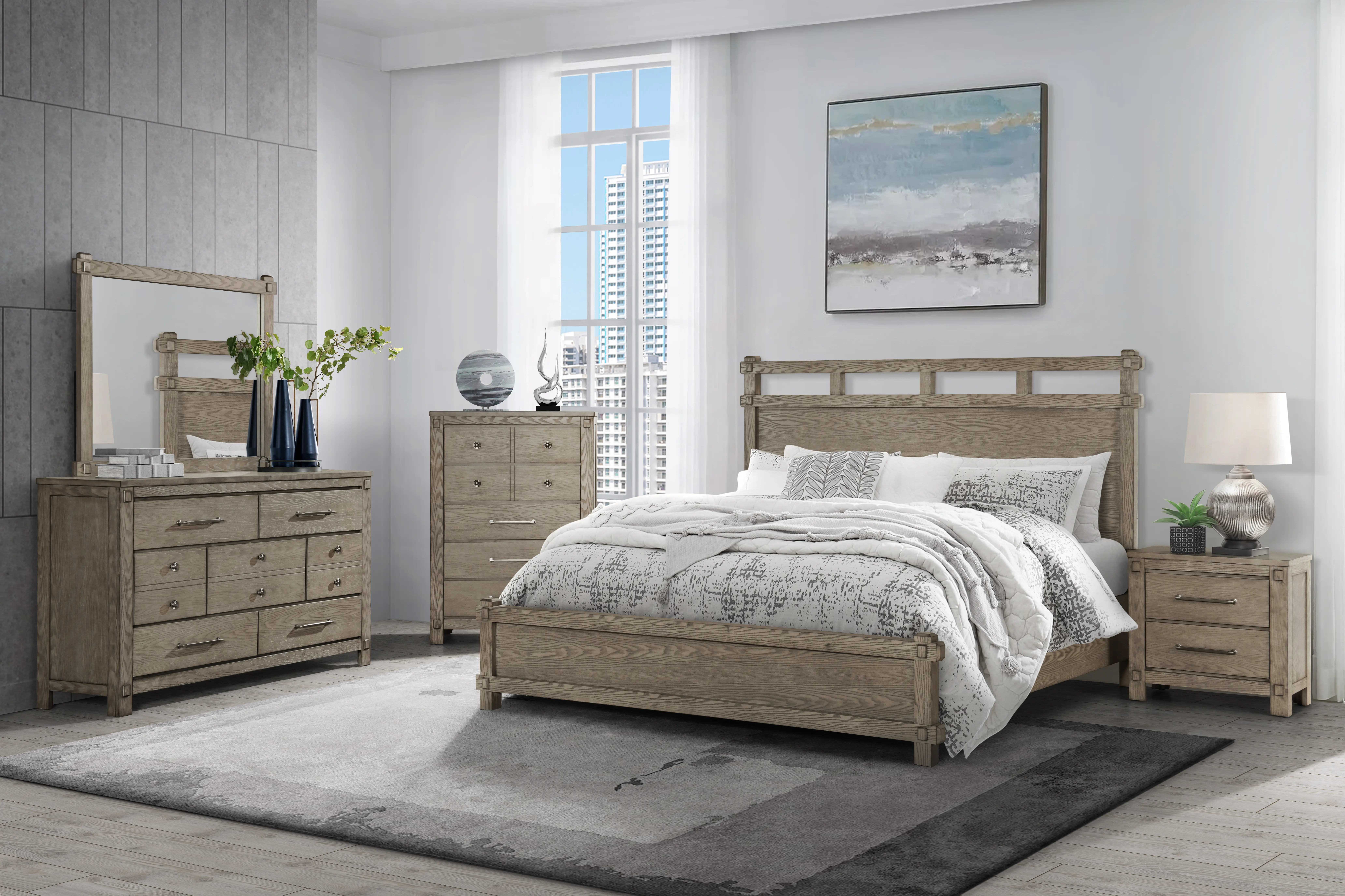 Otis Light Brown Dresser-2