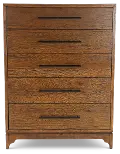 Calhoun Whiskey Oak Chest of Drawers