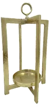 Metal Tabletop Gold Decor