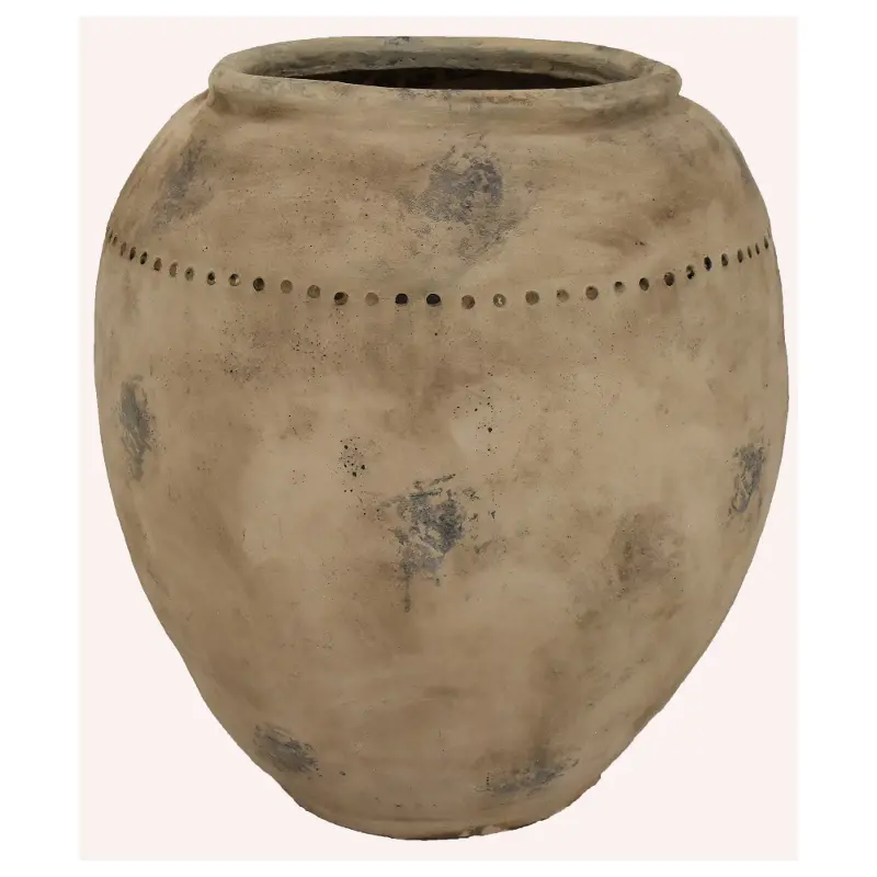 Rustic Textured Earth Planter