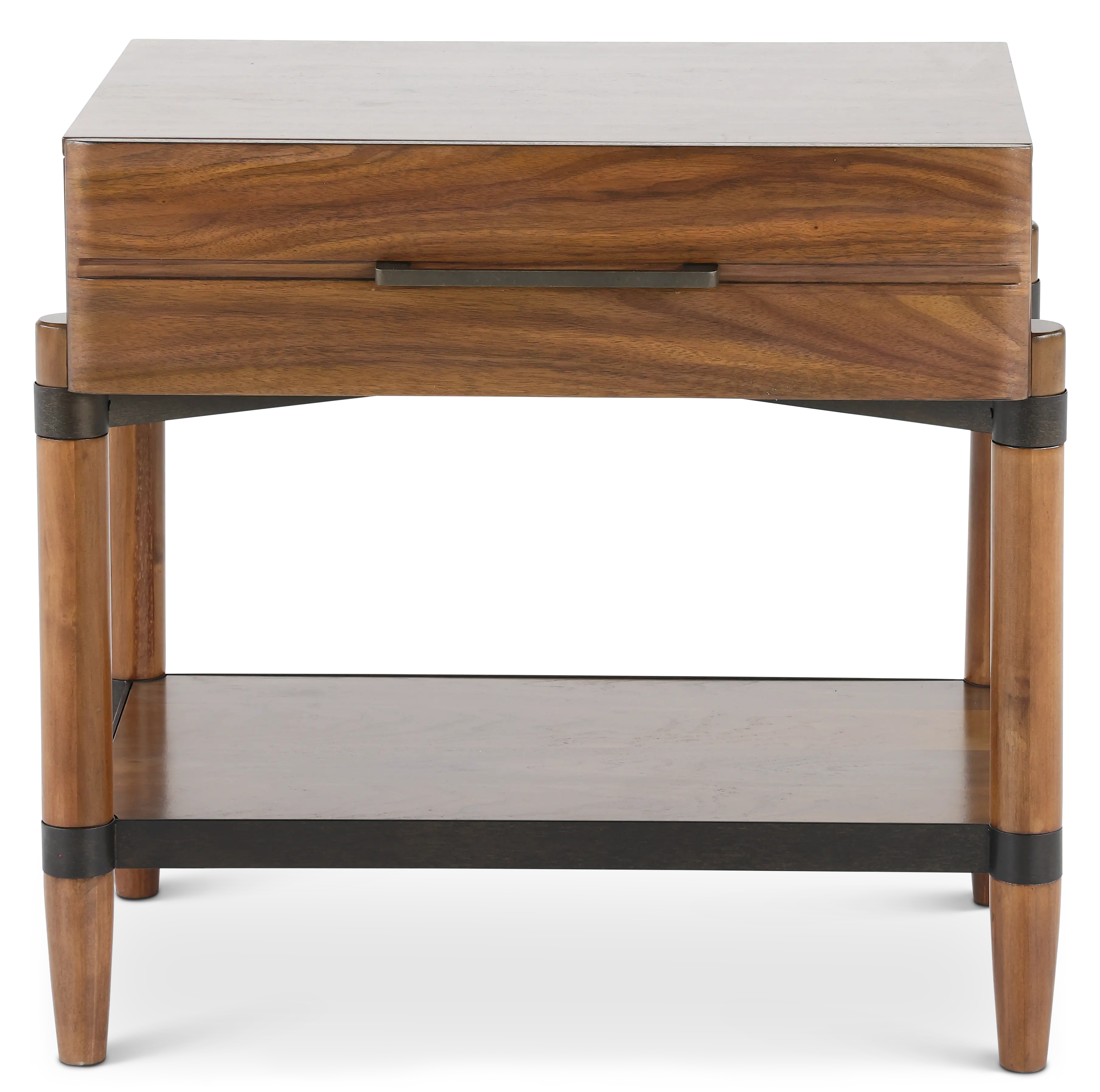 Tranquility Walnut Brown Nightstand-1