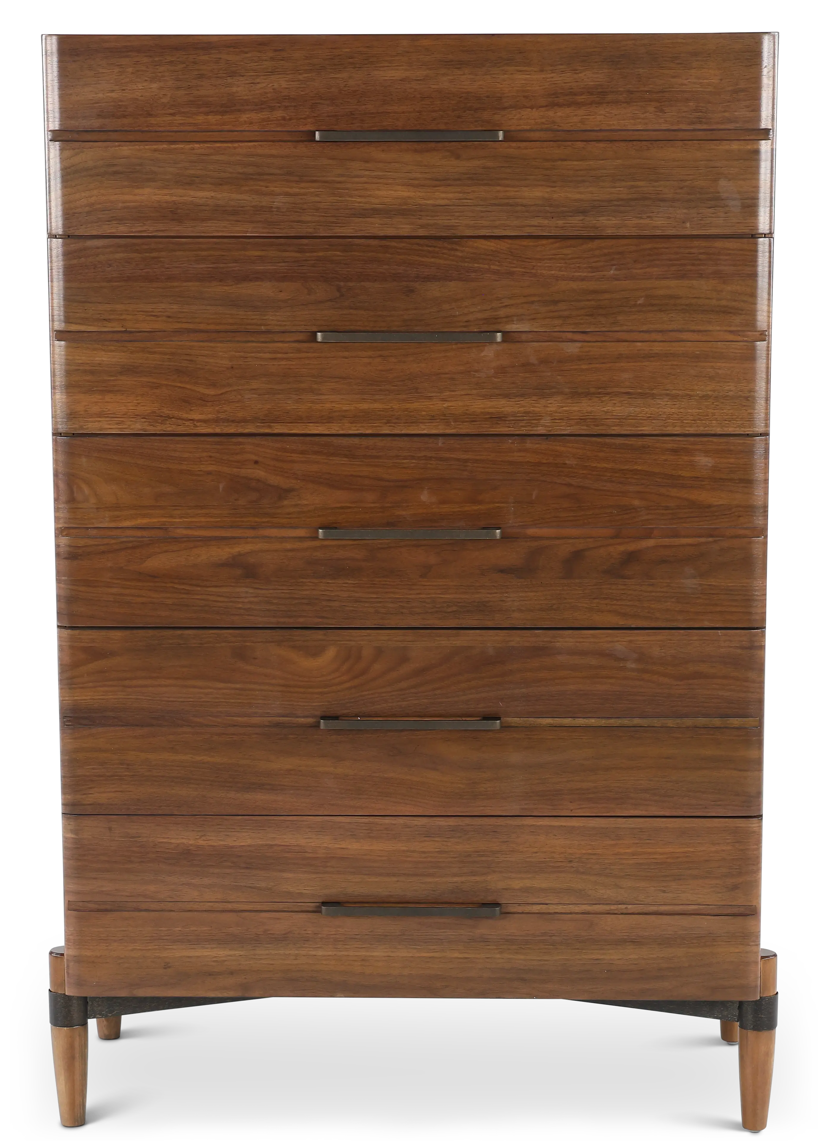 Tranquility Walnut Brown Chest of Drawers-1