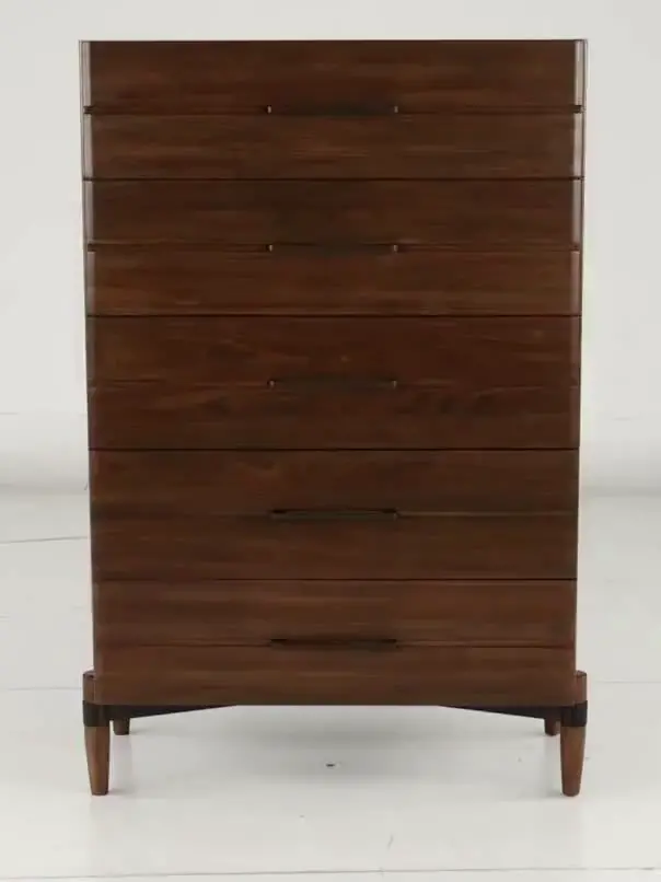 Tranquility Walnut Brown Chest of Drawers-10