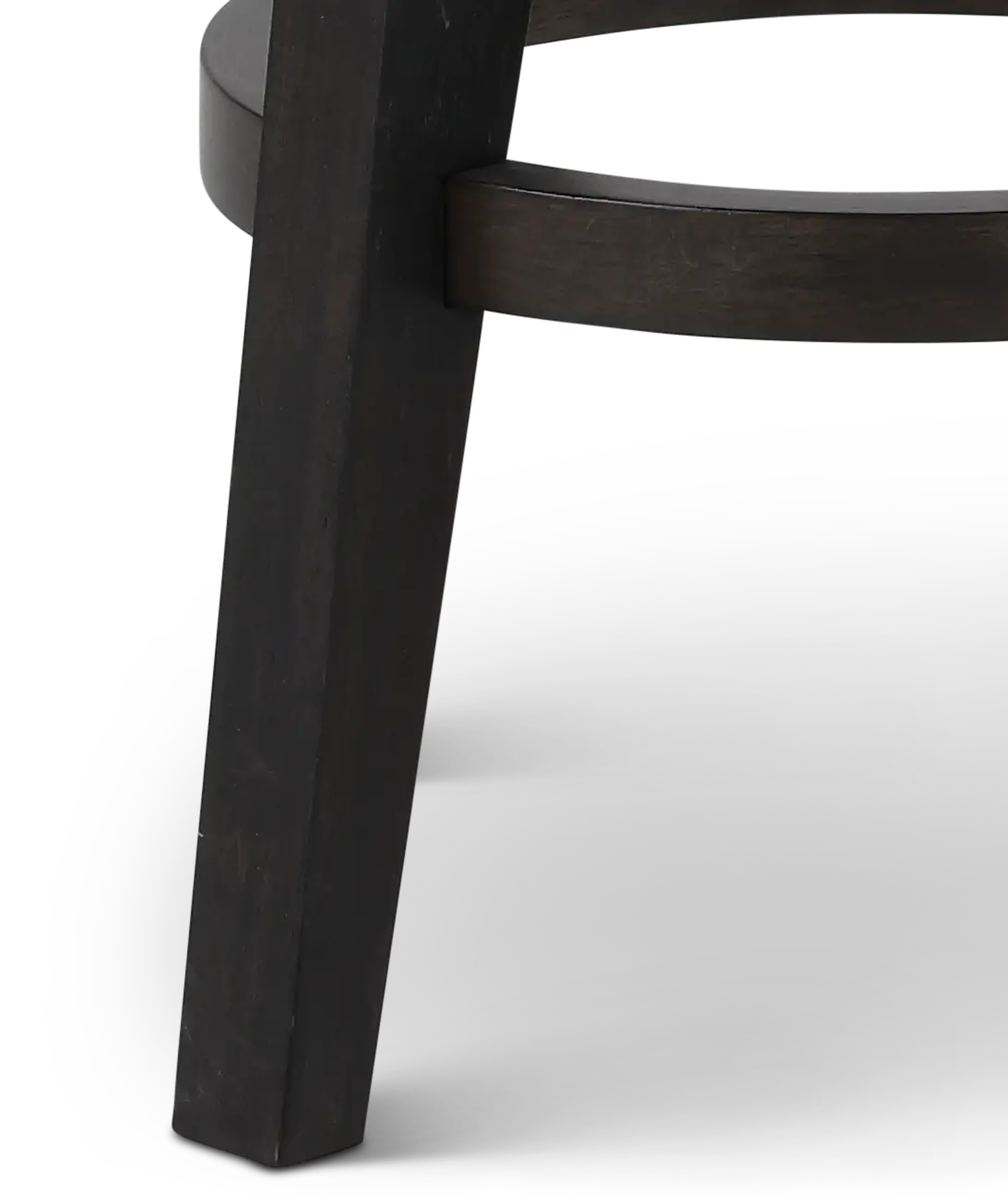 Sudbury Off White and Dark Brown Bar Stool-6