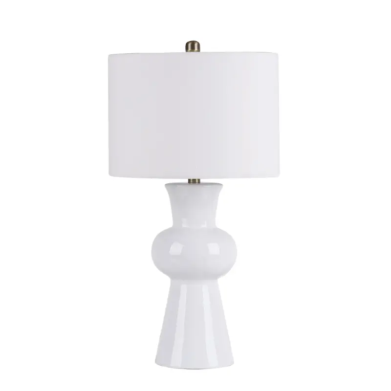 White Ceramic Table Lamp