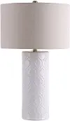27.5 Ceramic White Table Lamp