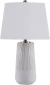 Ceramic White Table Lamp