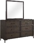 Wallburg Dark Brown Dresser