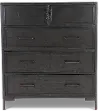 Wallburg Dark Brown Chest of Drawers