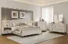 Wallburg Off-White King Platform Wall Bed