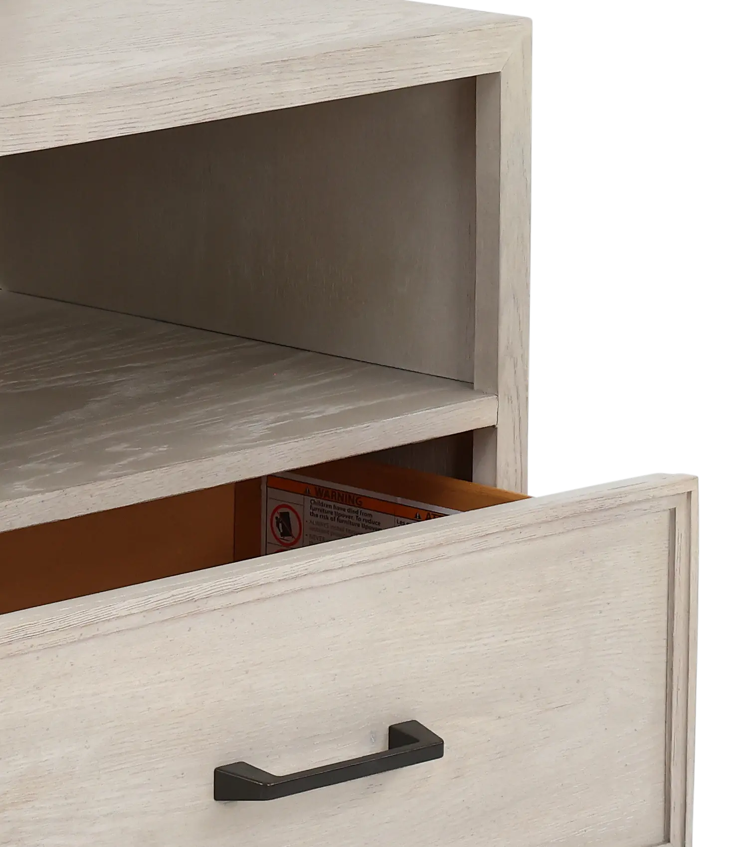 Wallburg Off-White King Platform Wall Bed-9