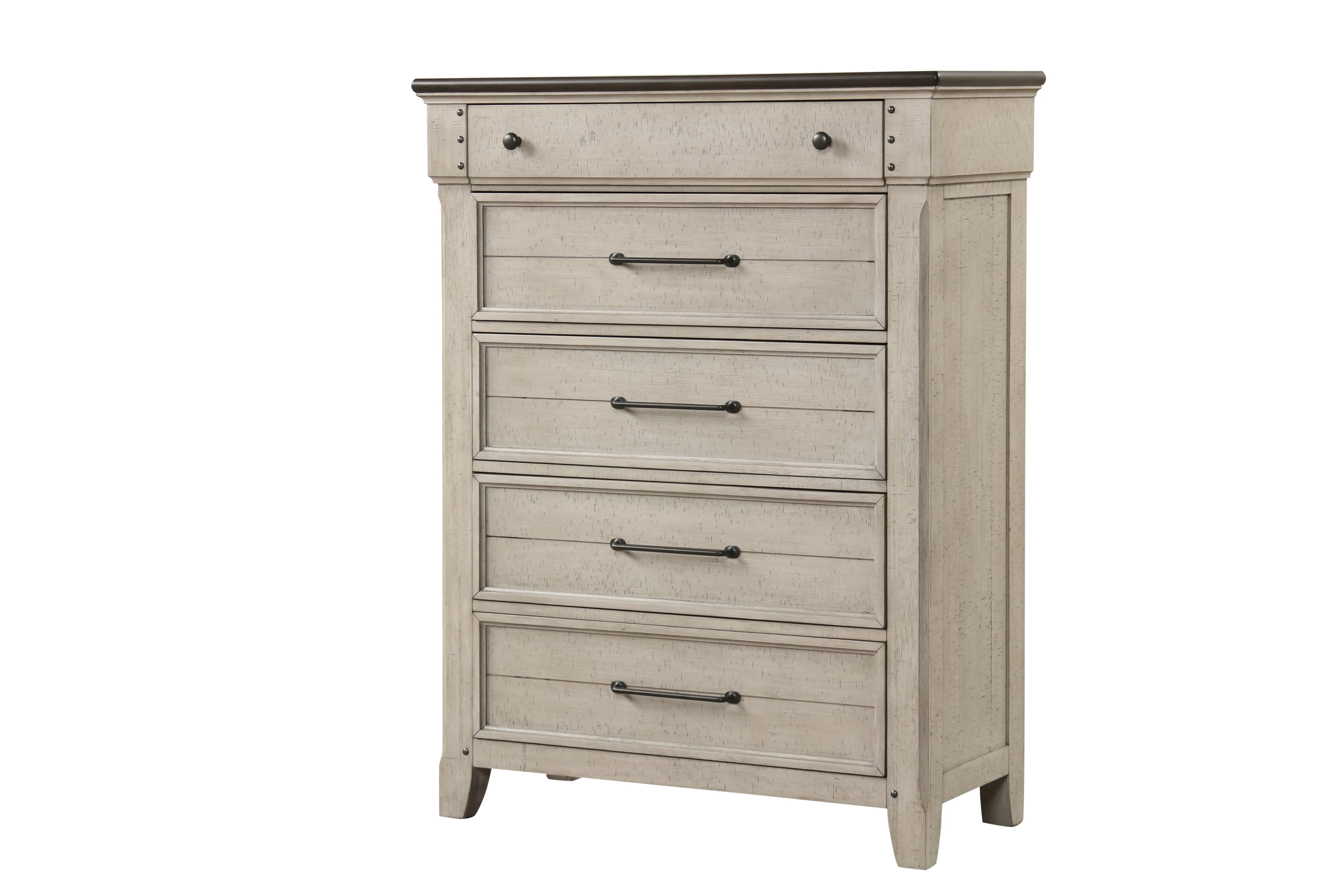 C8494A-N35 Waterbury Light Gray Chest of Drawers-1