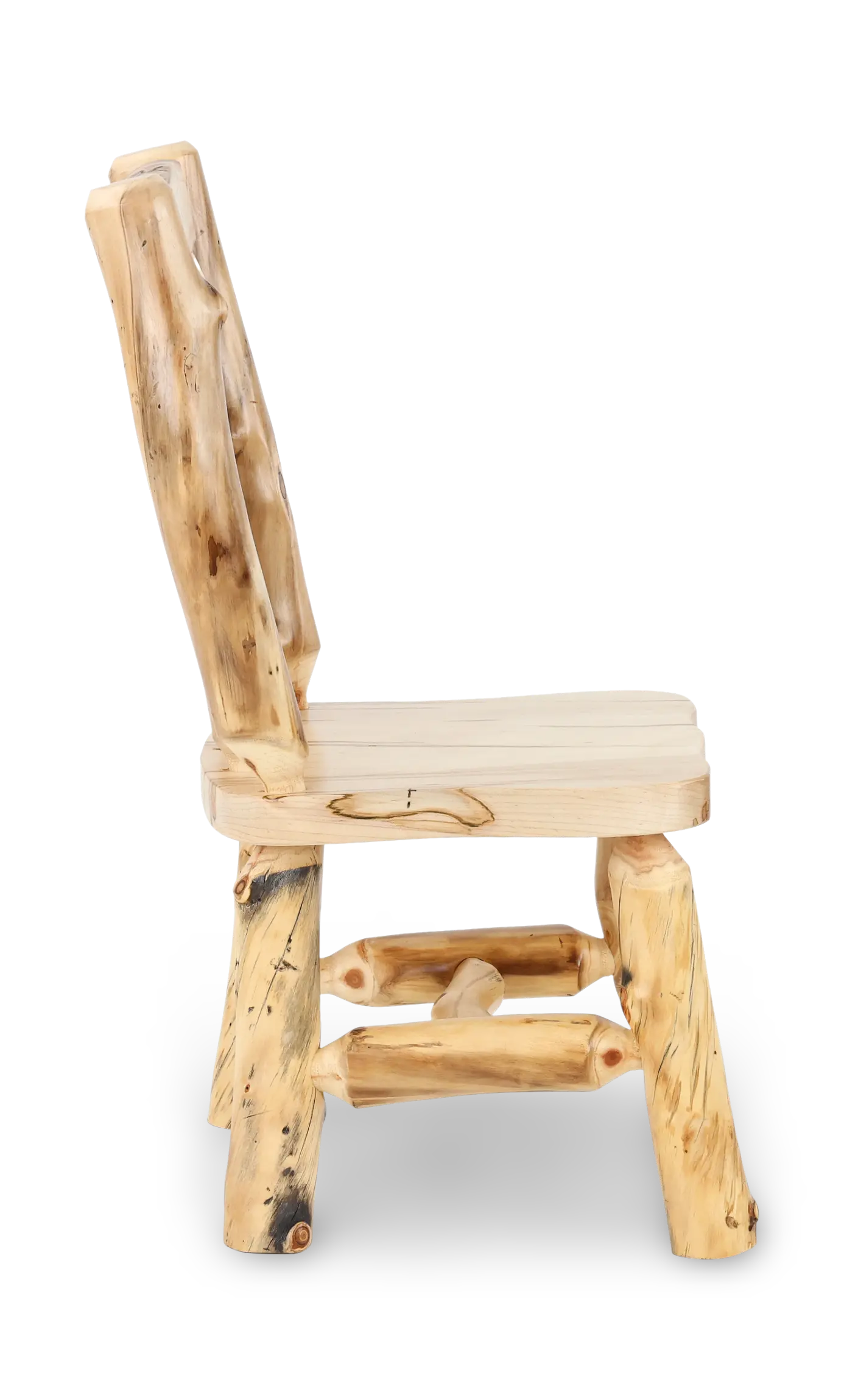 Aspen Natural Log Dining Chair-5