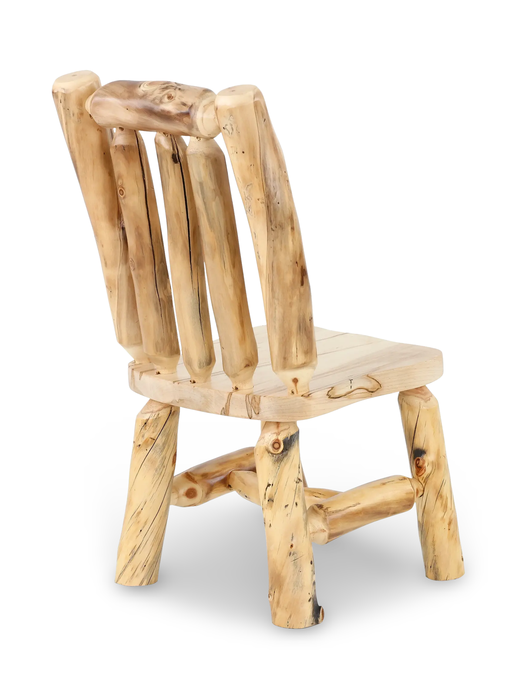 Aspen Natural Log Dining Chair-6
