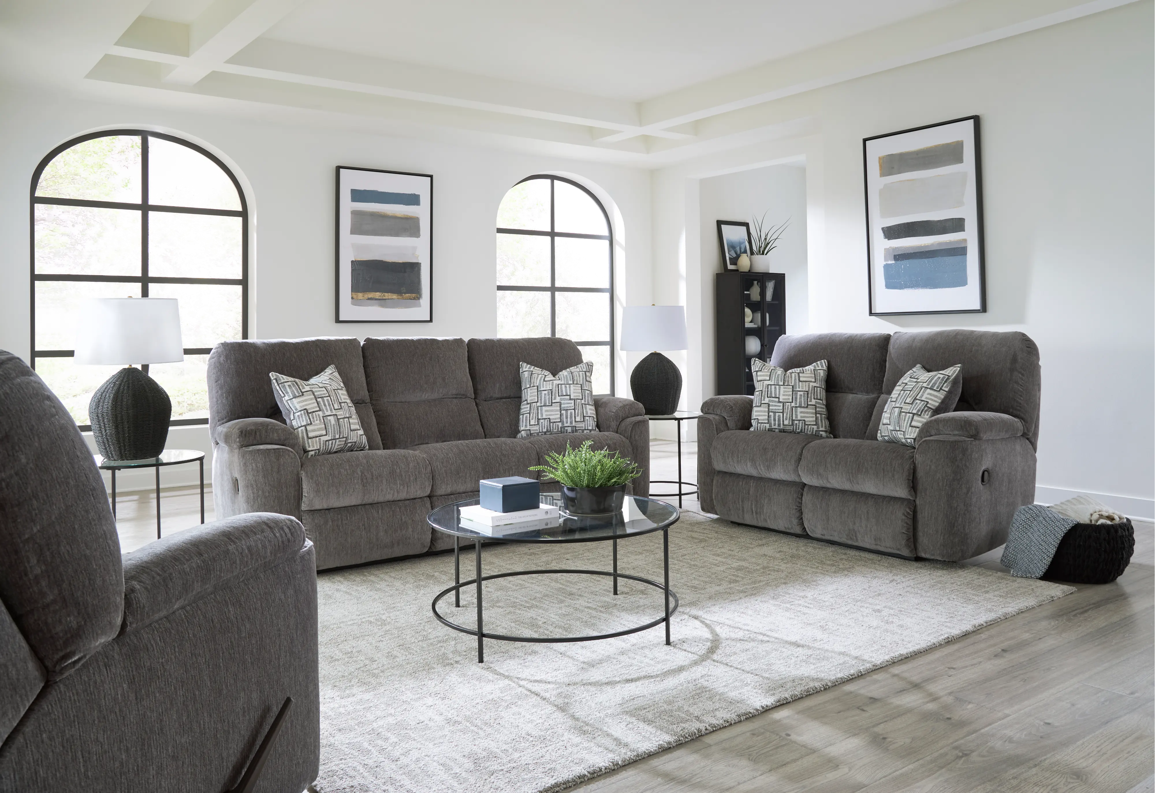 Payday Mink Reclining Loveseat-2