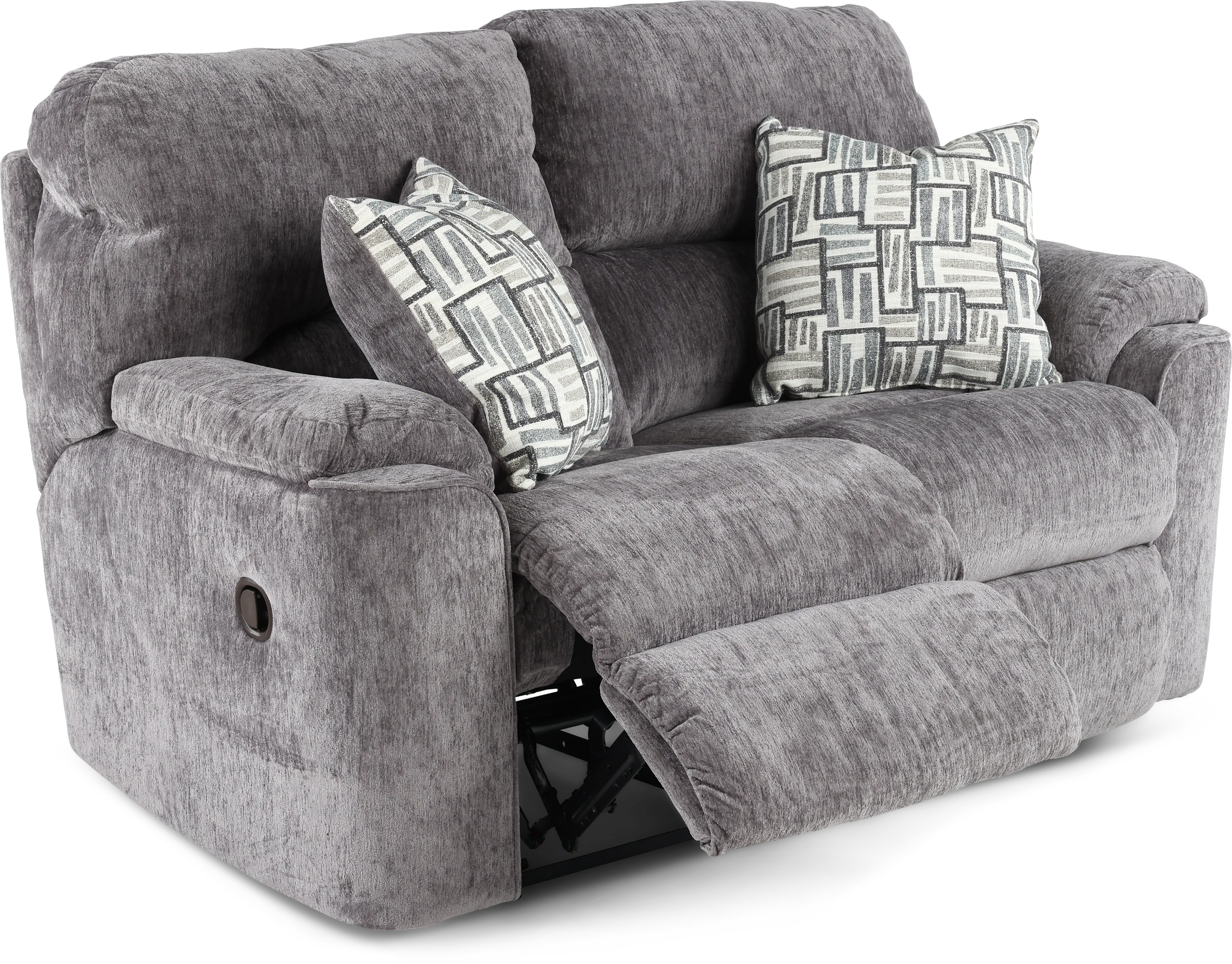 Payday Mink Reclining Loveseat-6