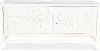 Marabella Circles White TV Stand