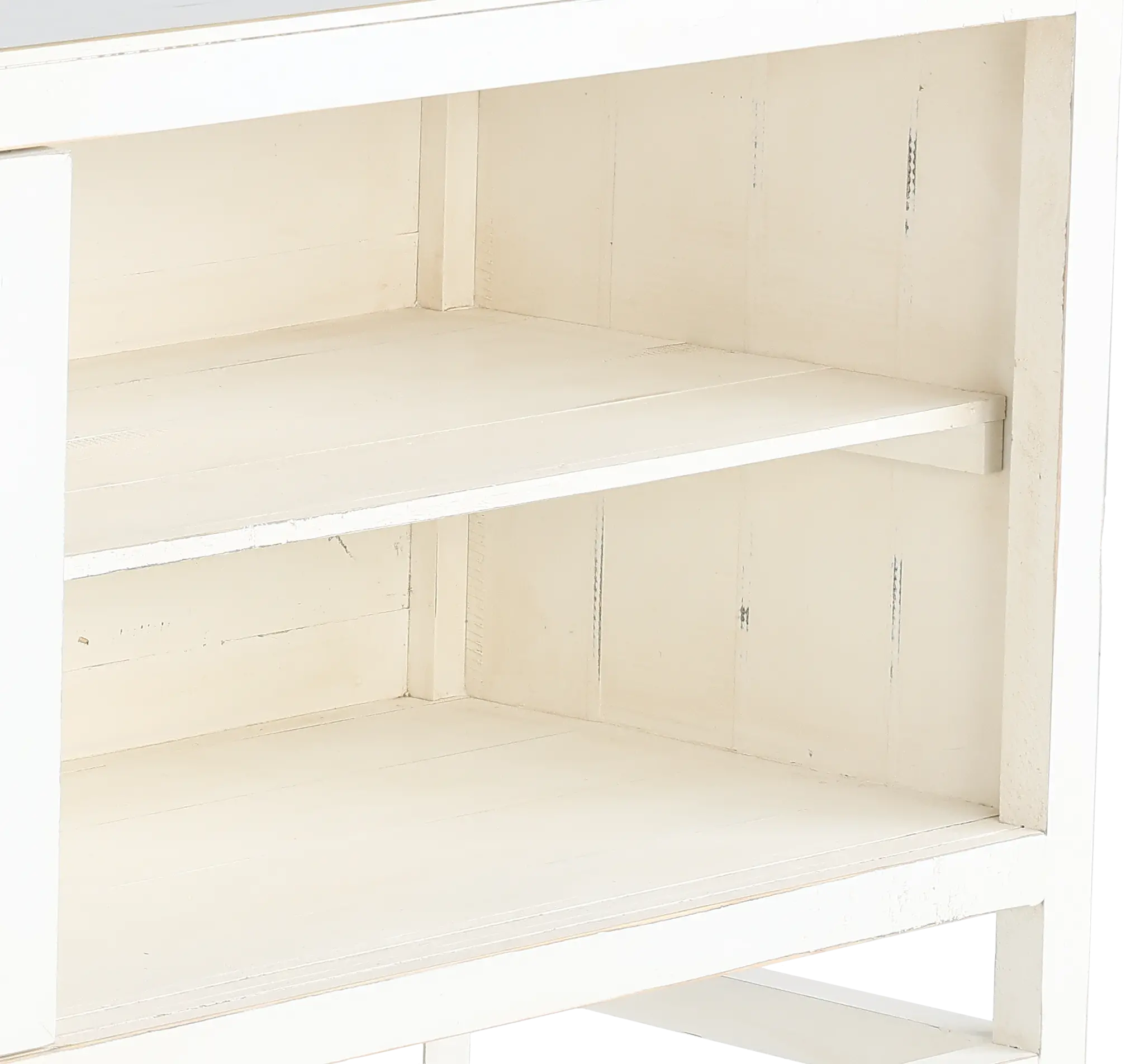 Marabella Circles White TV Stand-8