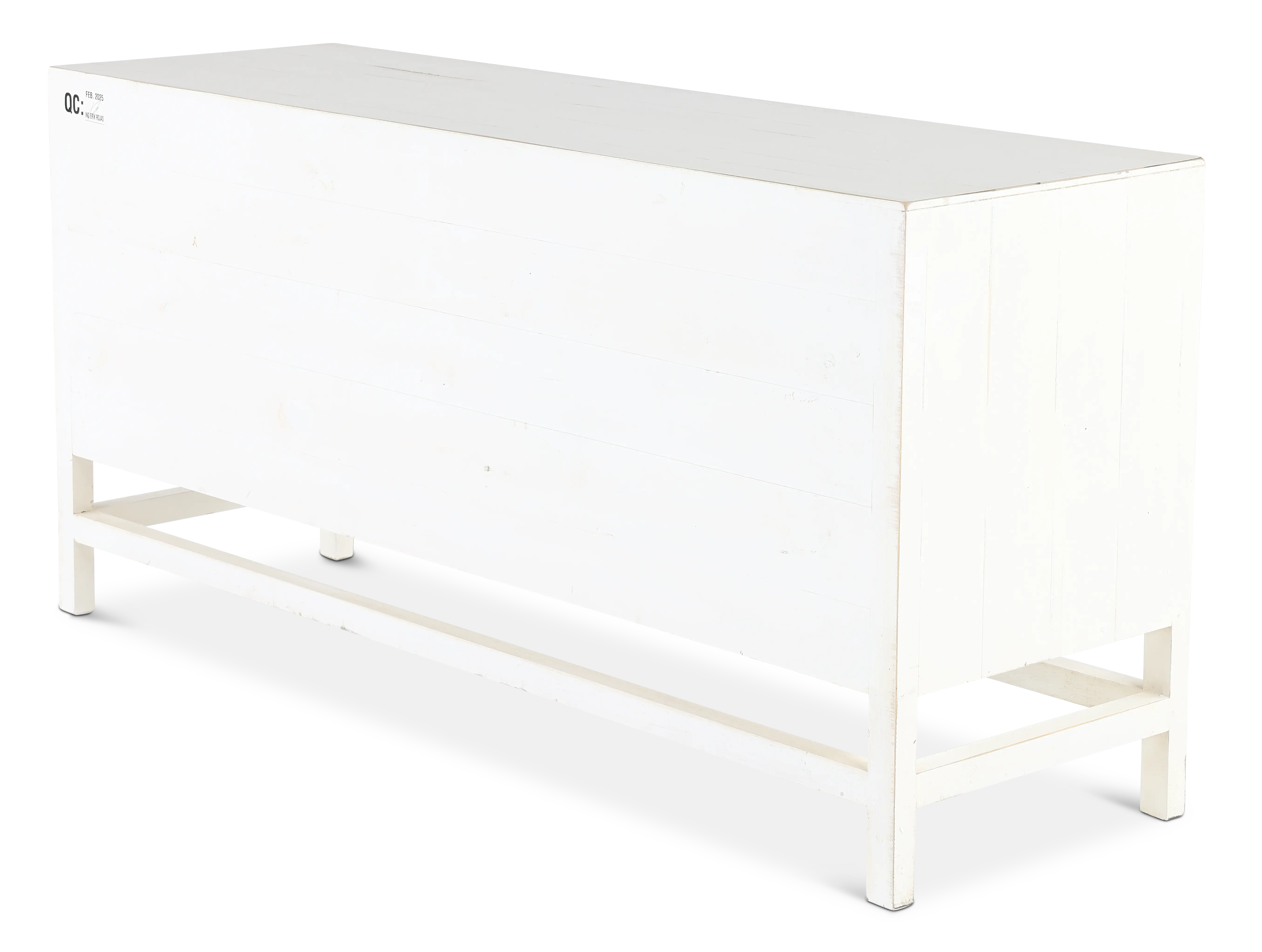 Marabella Circles White TV Stand-9