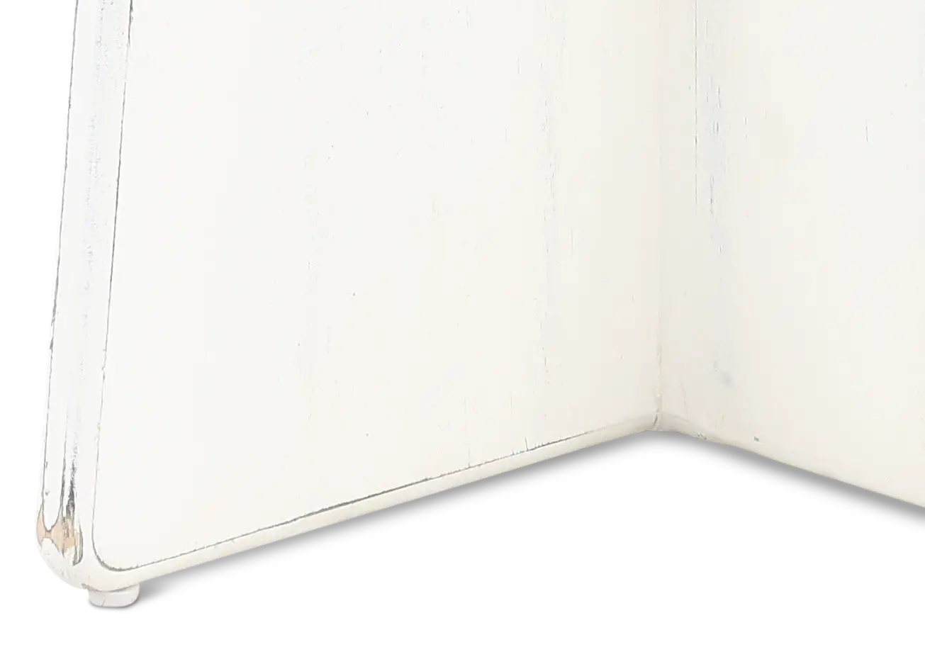 Marabella White End Table-5