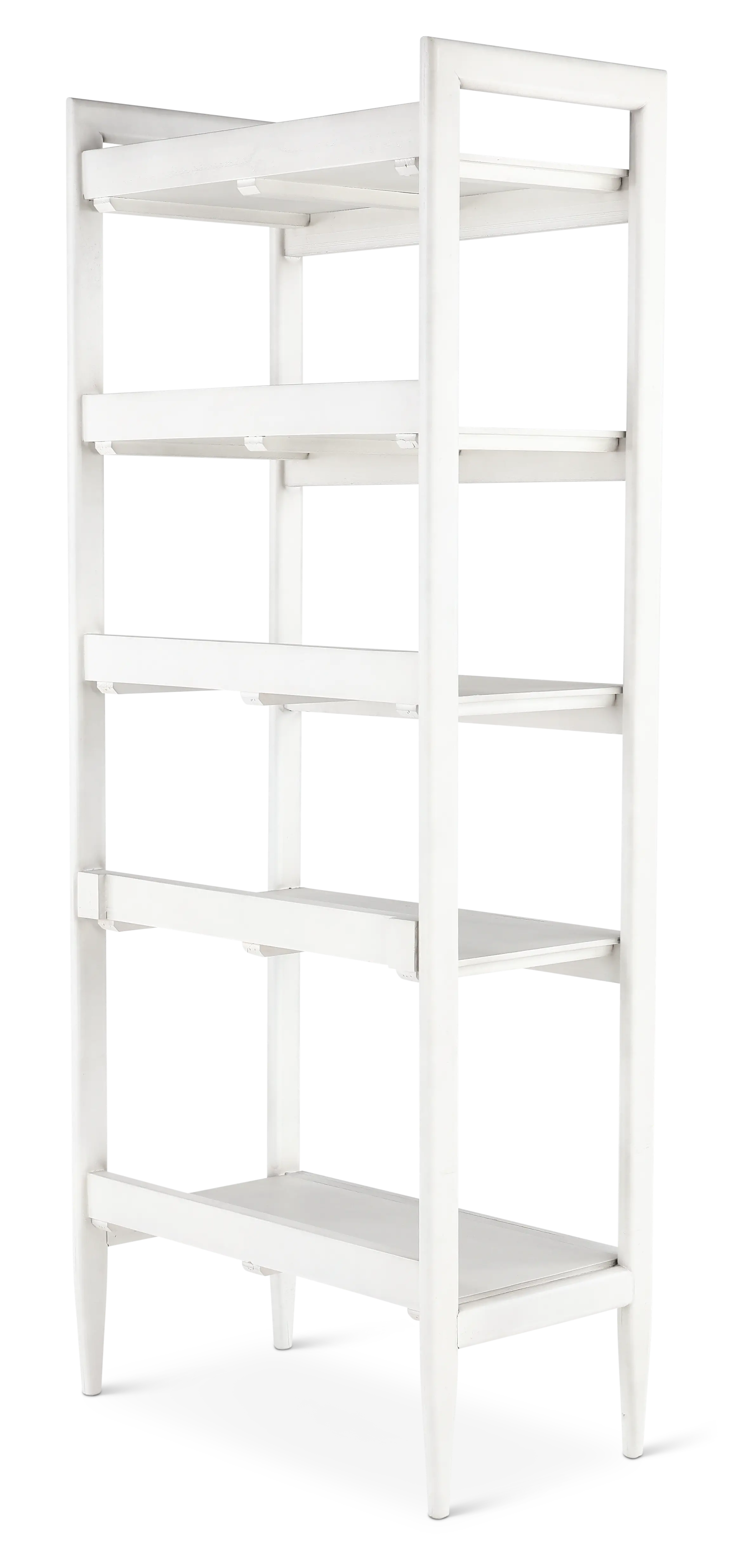 Marabella Peg White Bookcase Pier-5