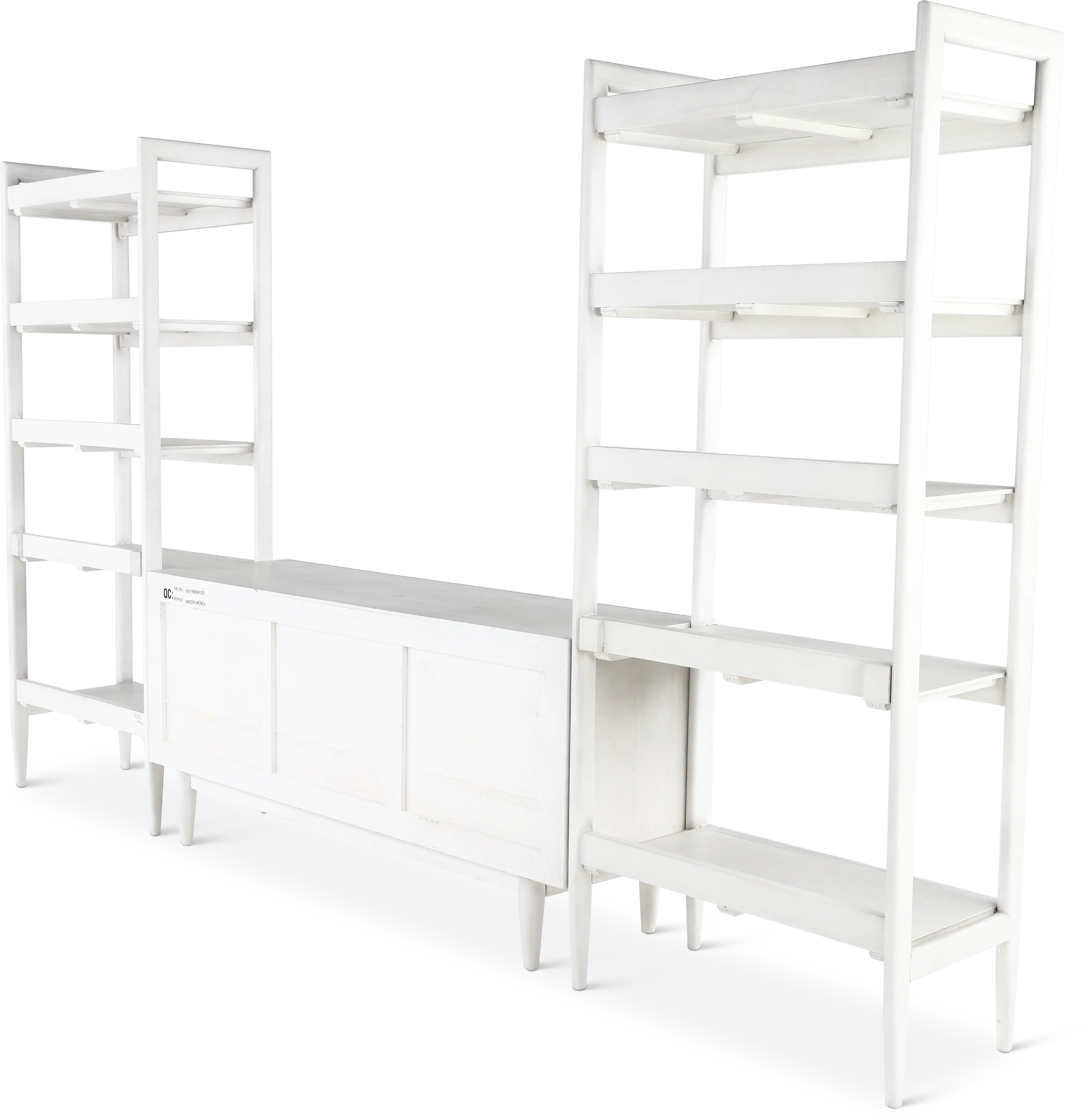 Marabella Peg White Entertainment Center-9