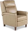 Northfield Cream Pushback High-Leg Recliner
