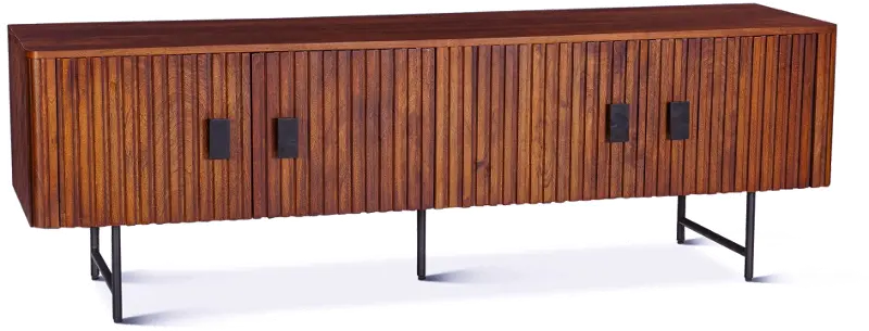 Verbania Brown TV Stand