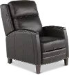 Vermont Slate Noire Pushback High-Leg Recliner