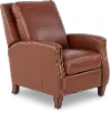 Hunter Chestnut Brown High-Leg Power Recliner