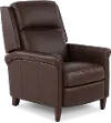 Northfield Walnut Brown High-Leg Power Recliner