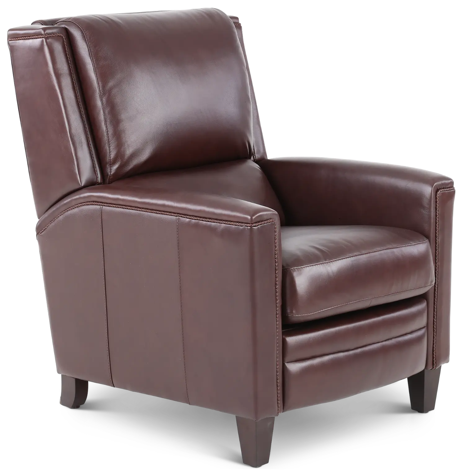 Connor Espresso Dark Brown High-Leg Power Recliner-1