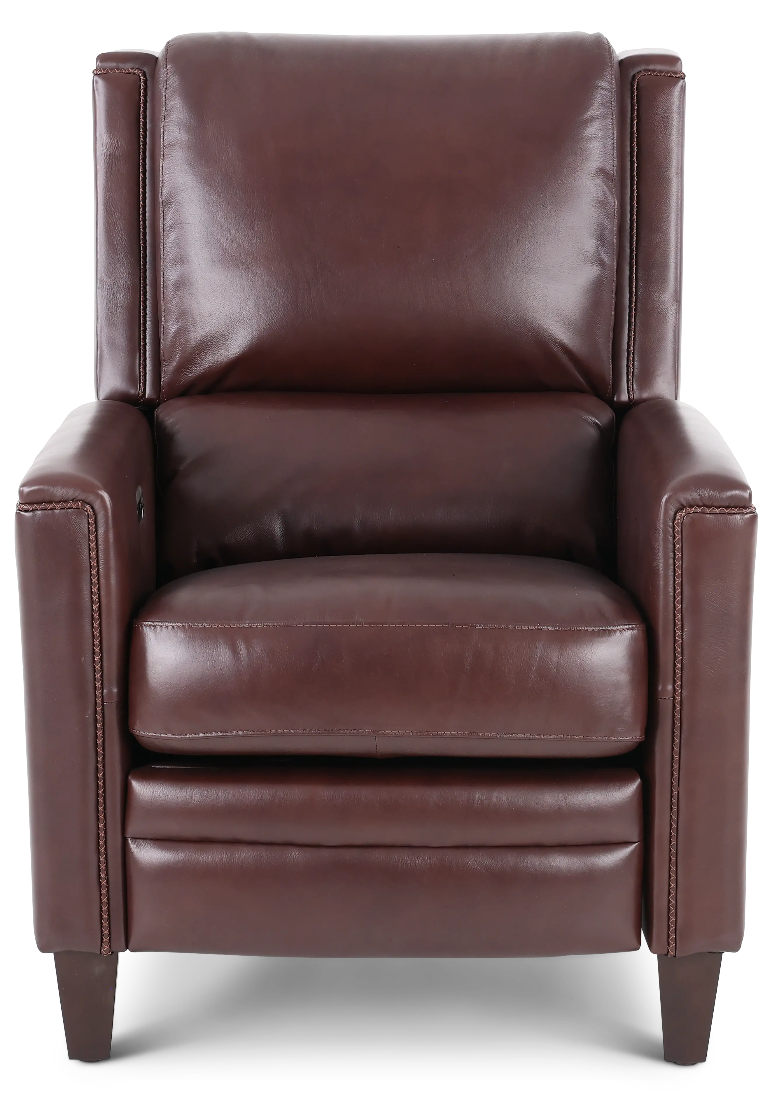 Connor Espresso Dark Brown High-Leg Power Recliner-4