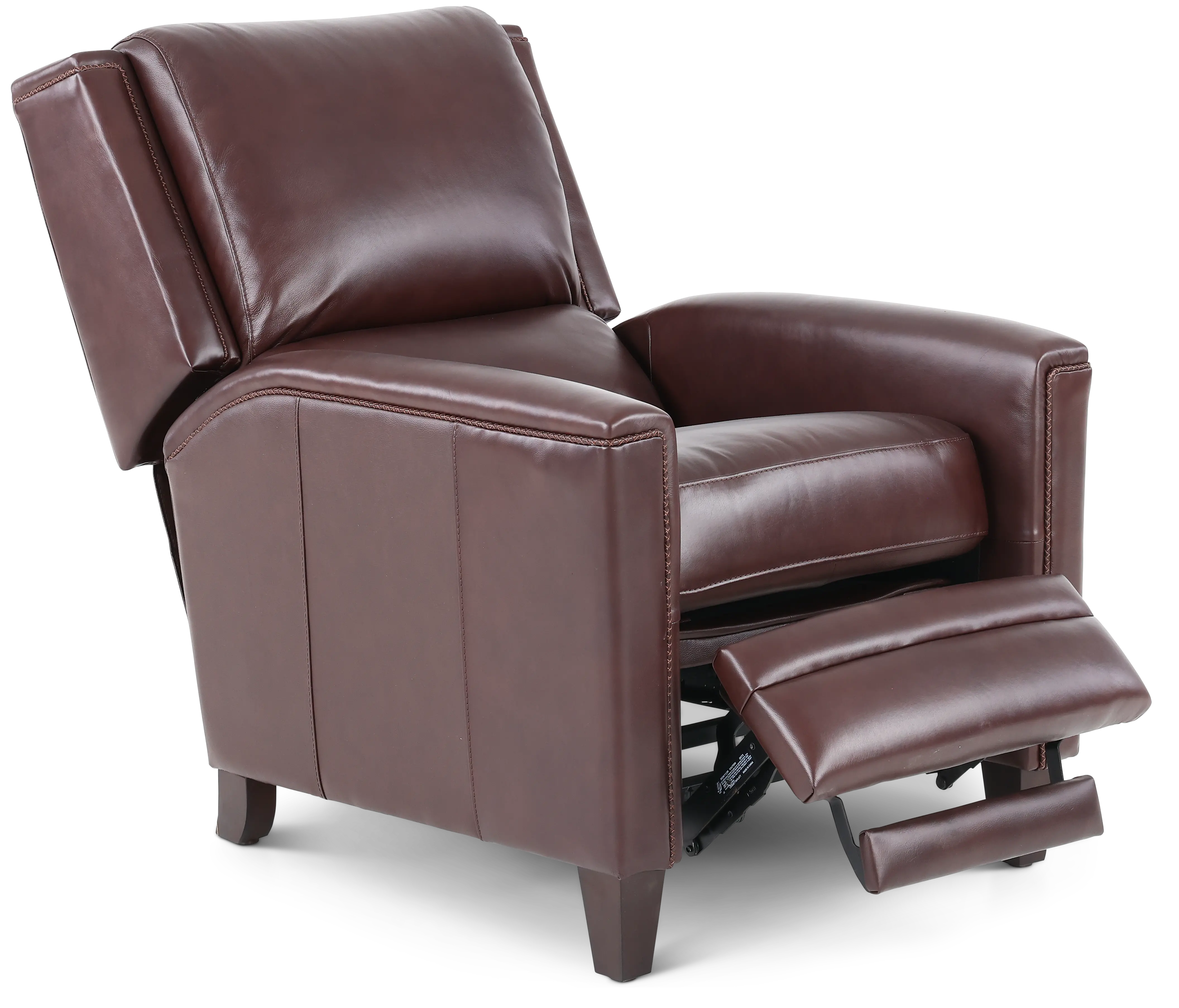 Connor Espresso Dark Brown High-Leg Power Recliner-5