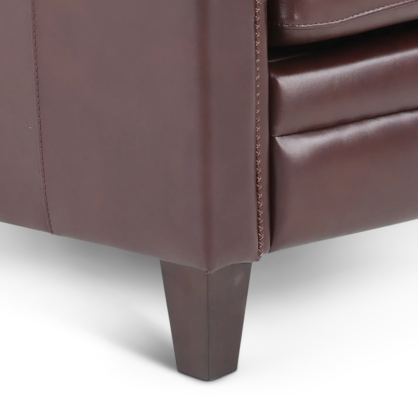 Connor Espresso Dark Brown High-Leg Power Recliner-9