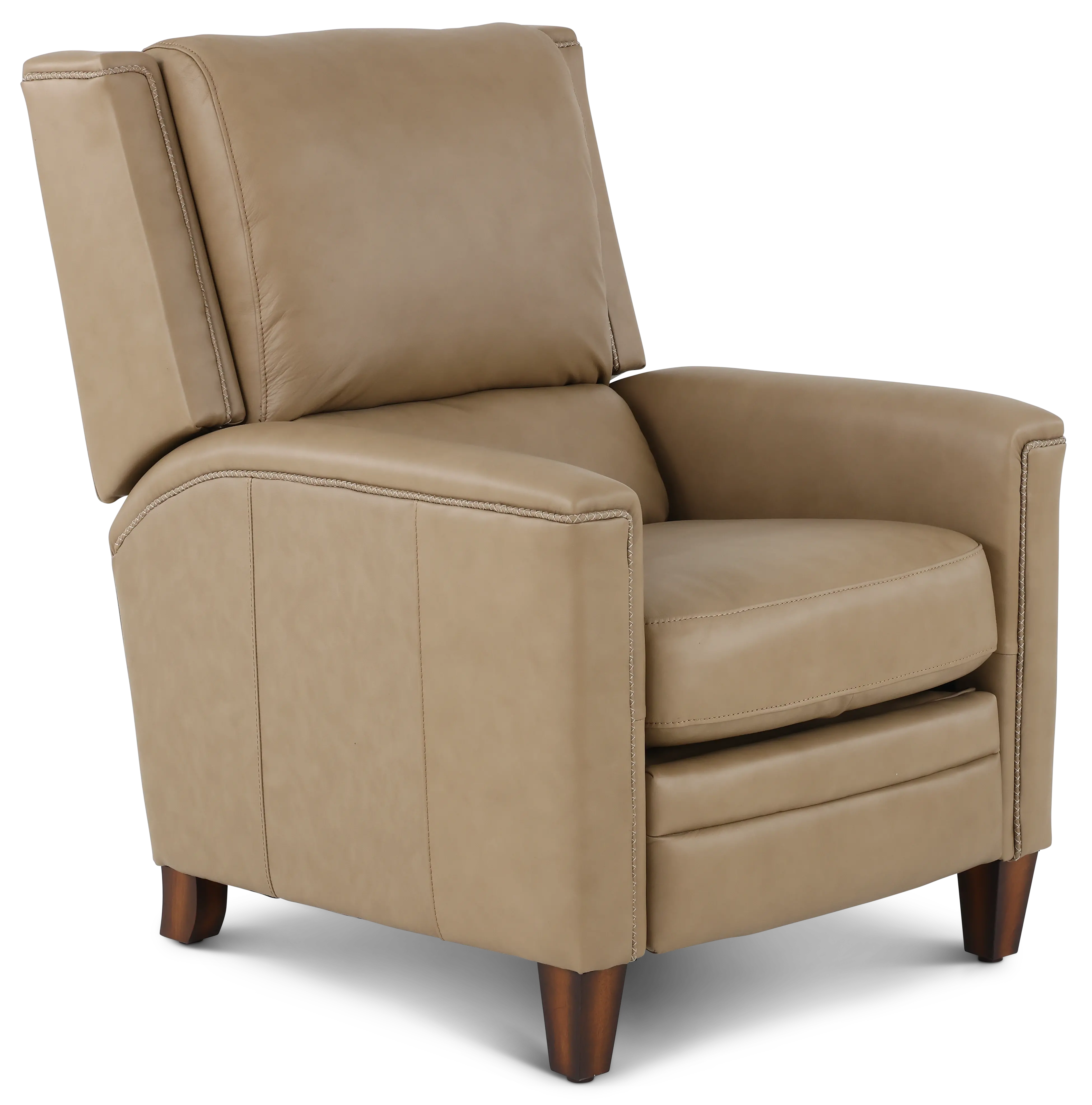 Connor Latte Light Brown High-Leg Power Recliner-1