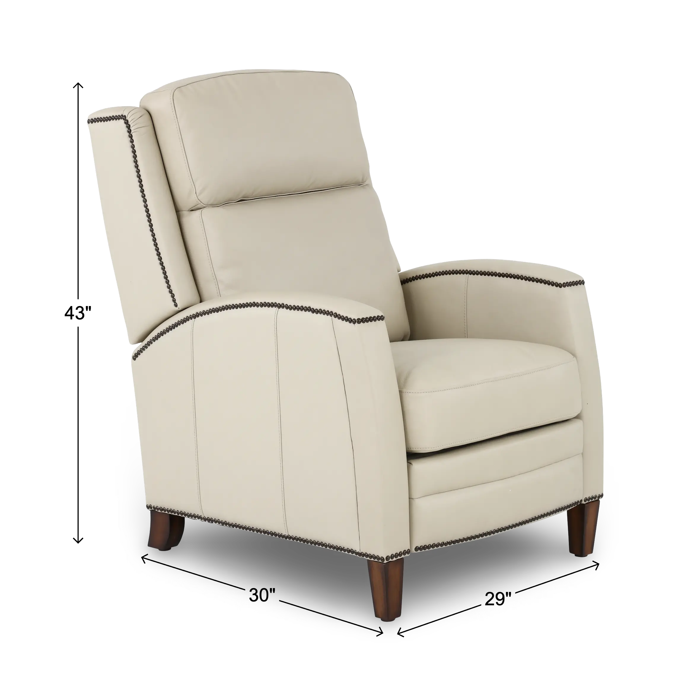 Vermont Pearl High-Leg Power Recliner-3