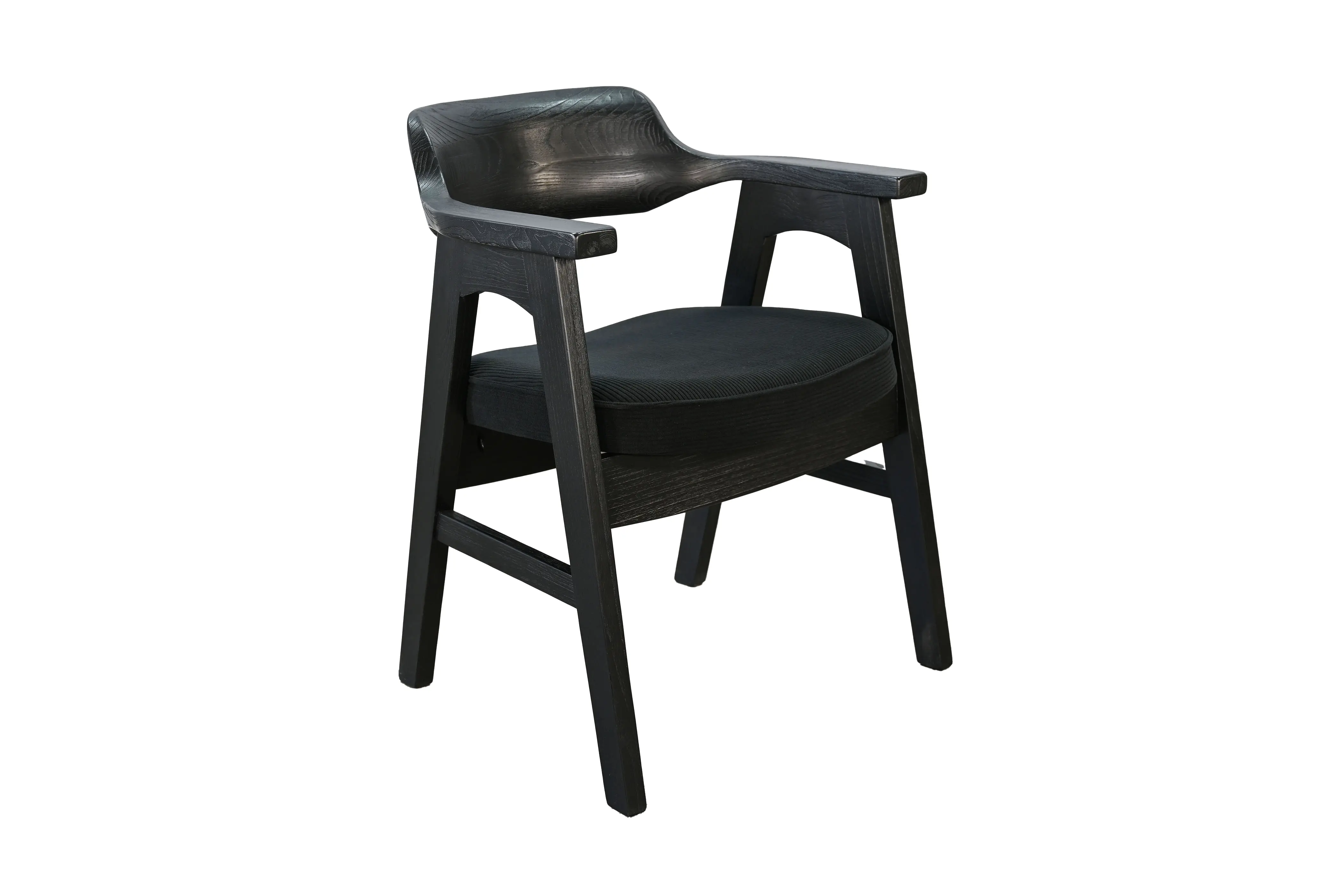 Eclipse Umbra Black Dining Armchair-1