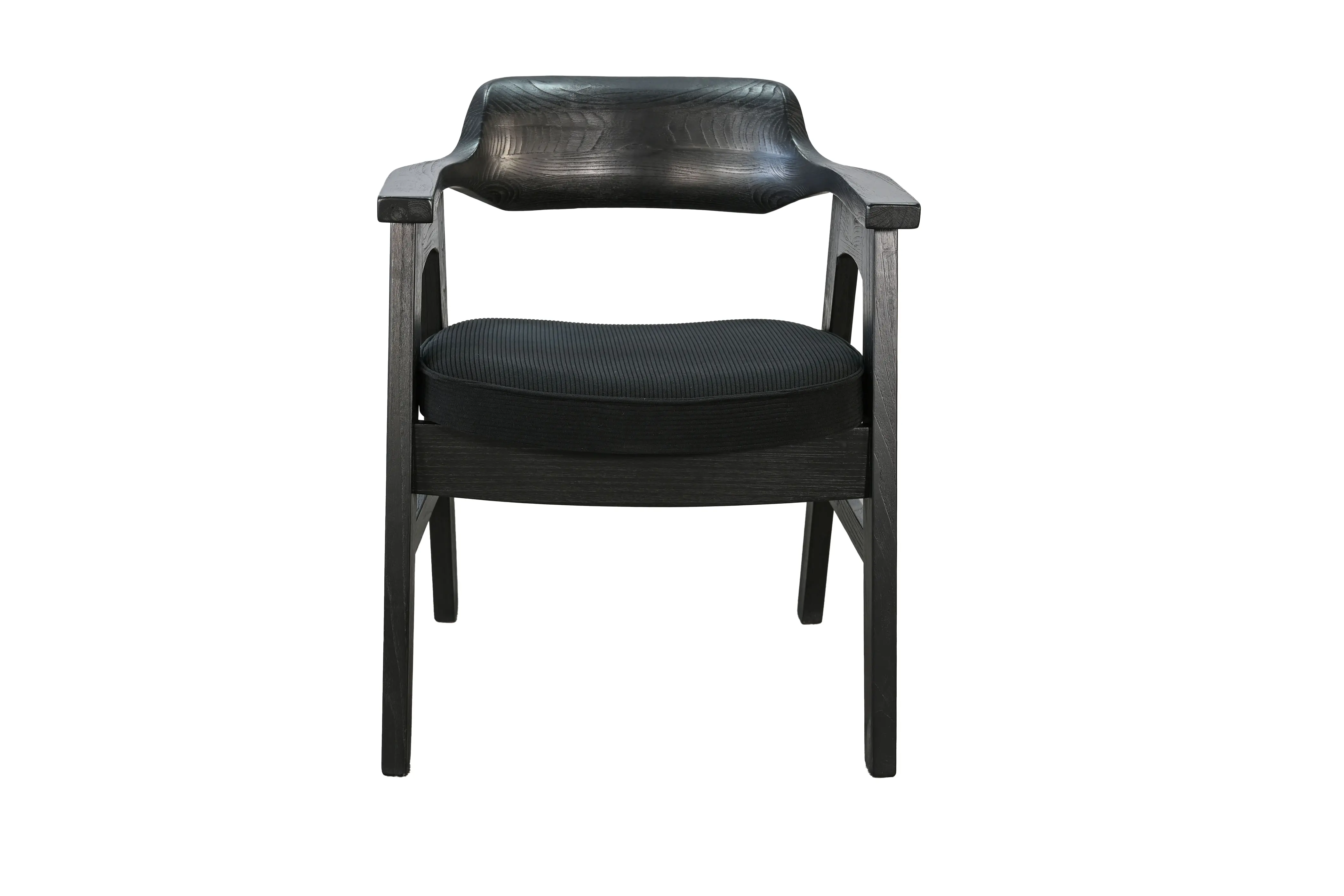 Eclipse Umbra Black Dining Armchair-2