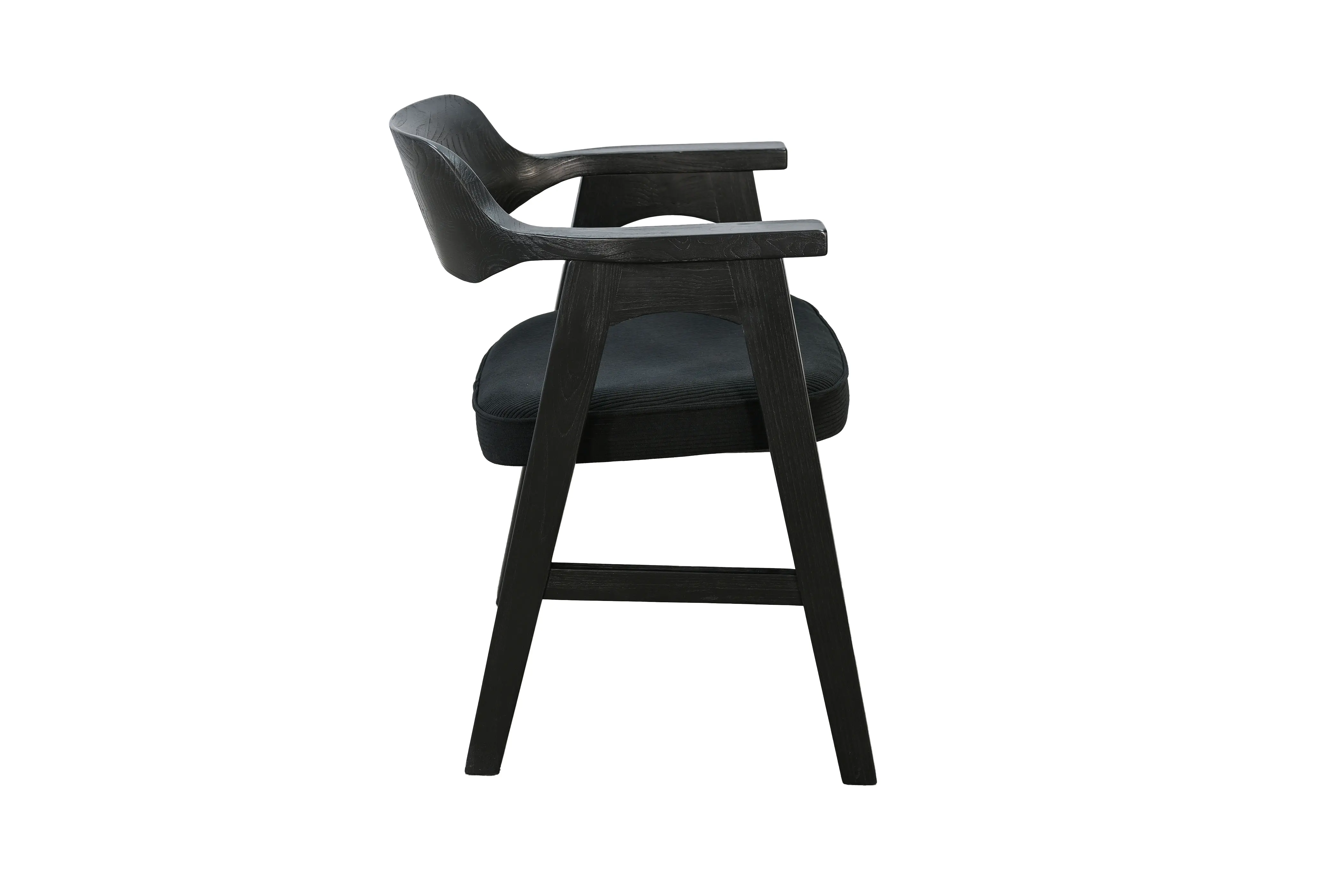 Eclipse Umbra Black Dining Armchair-3
