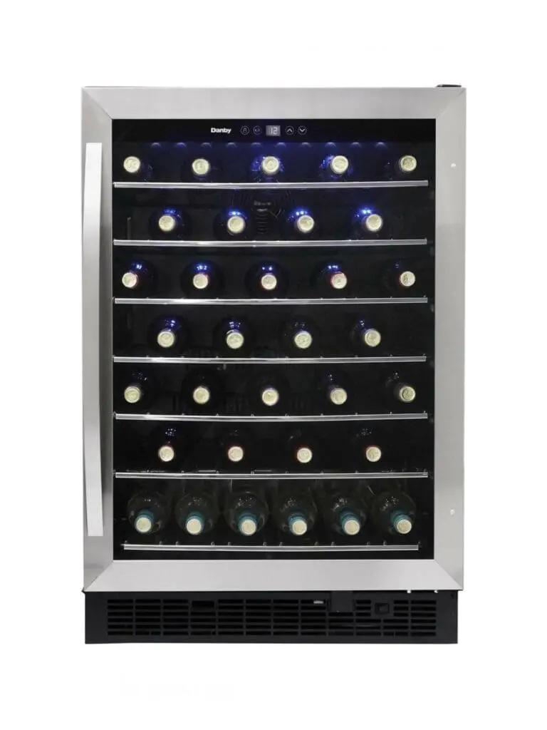 DWC057A1BSS Danby 5.7 Cu Ft Wine Cooler - Stainless Steel-1
