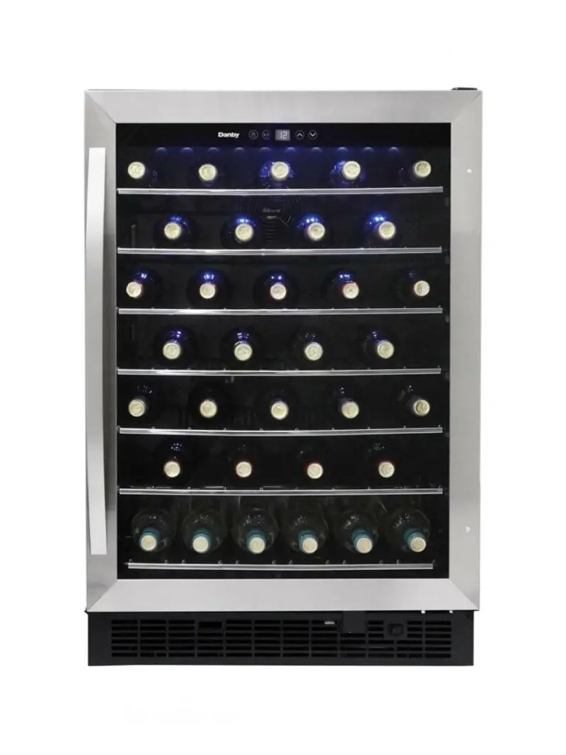 Danby 5.7 Cu Ft Wine Cooler - Stainless Steel