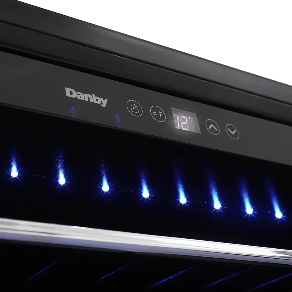 DWC057A1BSS Danby 5.7 Cu Ft Wine Cooler - Stainless Steel-2