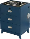 Rio Blue Smart Nightstand