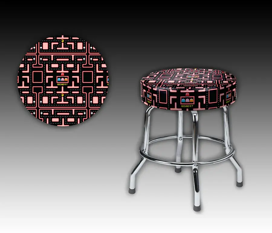 Namco Ms. PacMan 30 Maze Bar Stool-2
