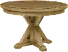 Rylie Sand 48  Round Game Table with Folding Game Top