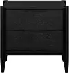 Casal Black Nightstand